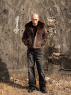 TBR King Denim Laser Silver Rivet Mud-Dyed Black Jeans