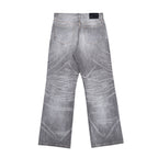 TBR Okayama King Denim 004 Ash Orange Washed Straight Jeans