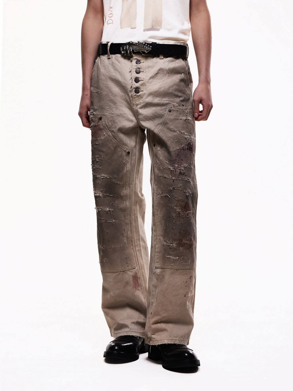 TBR Year of the Horse Double Knee Logger Jeans