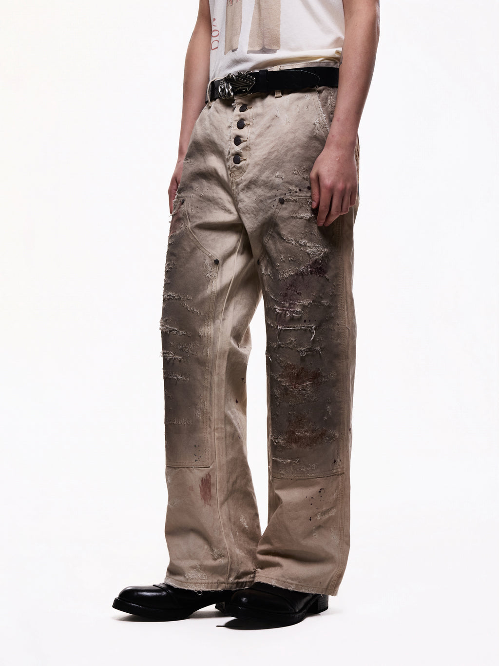TBR Year of the Horse Double Knee Logger Jeans