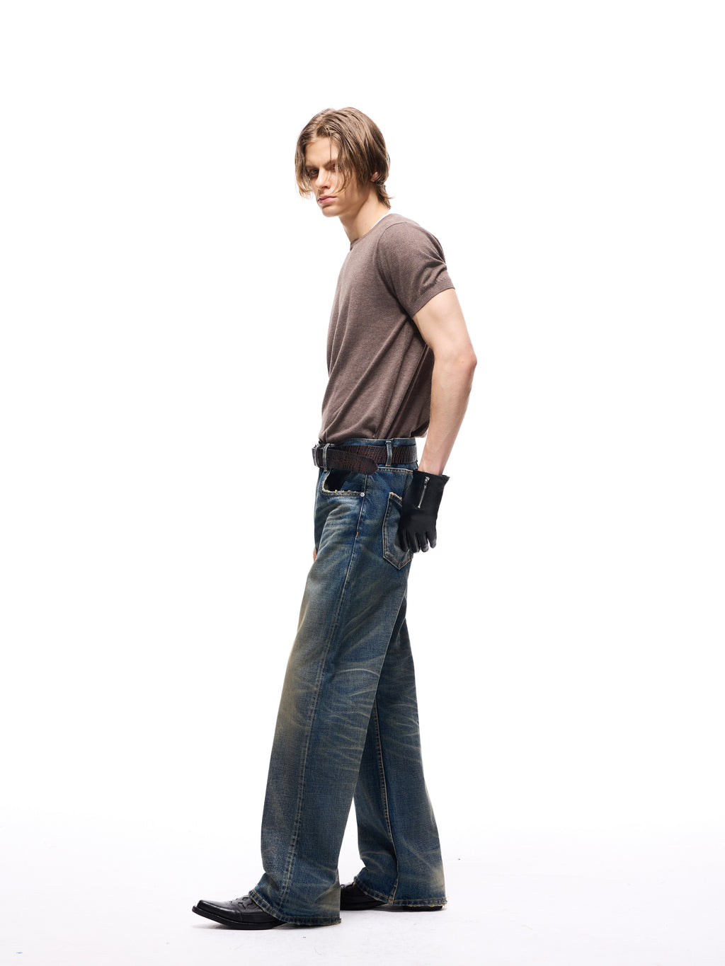 TBR Okayama Selvedge King Denim 003 Vintage Blue Washed Straight Jeans