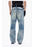 Wind01 Frost Blue Straight Jeans