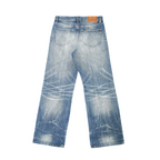 Wind03 Ice Flame Patch Washed Jeans