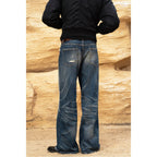 TBR Phantom Dark Blue Baggy Jeans