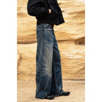 TBR Phantom Dark Blue Baggy Jeans