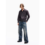 TBR Phantom Dark Blue Baggy Jeans