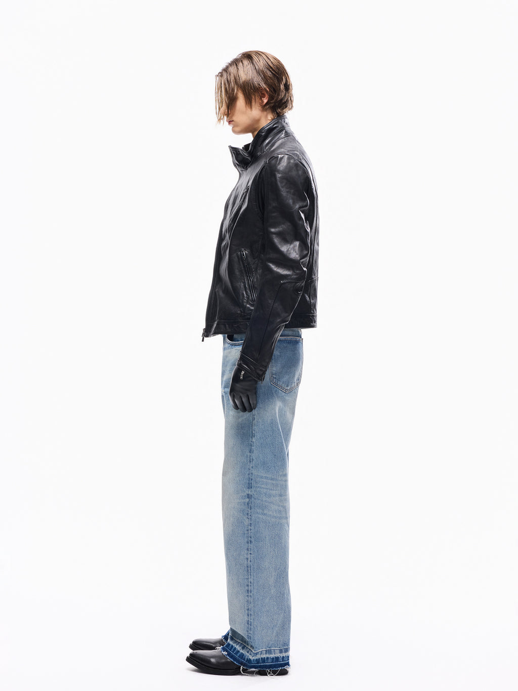TBR 001 Okayama Selvedge Frost Blue Straight Jeans