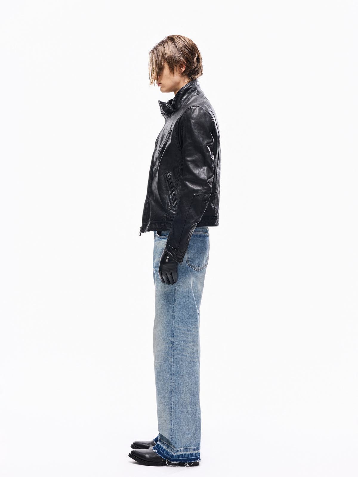 TBR 001 Okayama Selvedge Frost Blue Straight Jeans