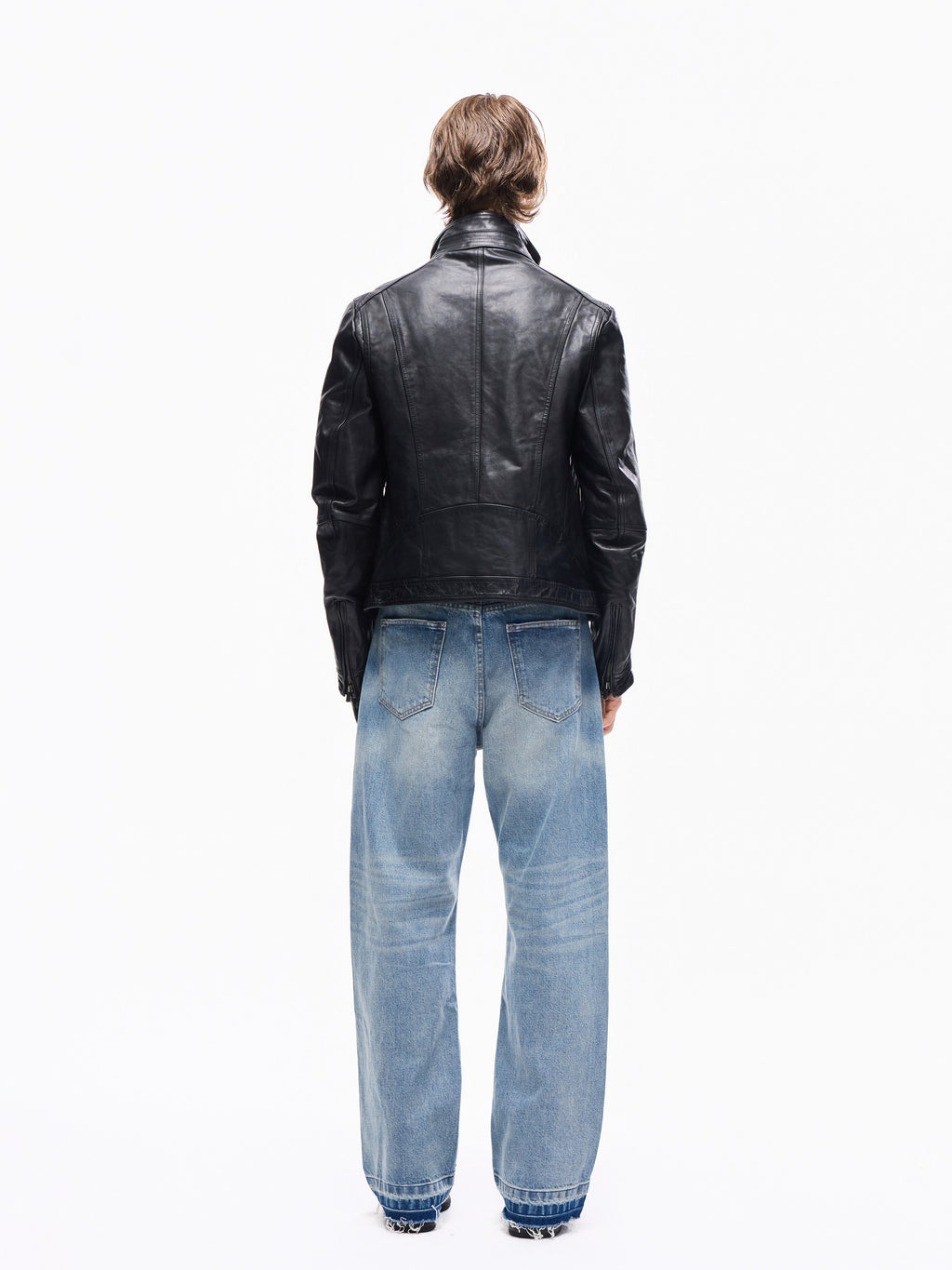 TBR 001 Okayama Selvedge Frost Blue Straight Jeans