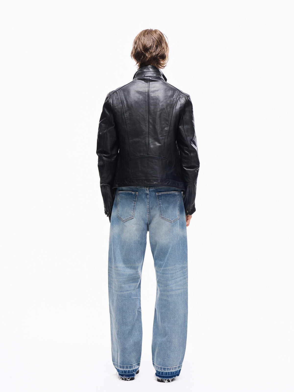 TBR 001 Okayama Selvedge Frost Blue Straight Jeans