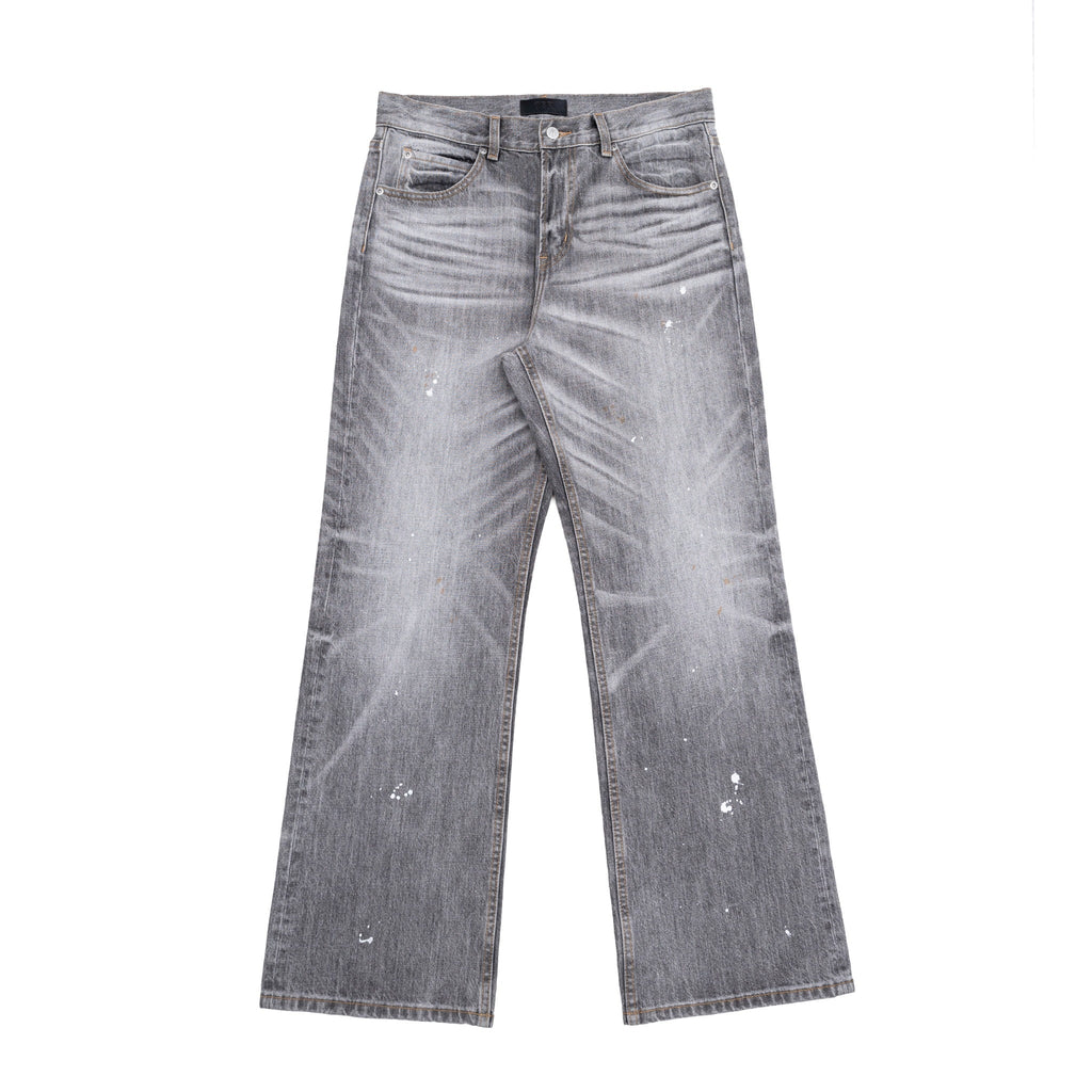 TBR Okayama King Denim 004 Ash Orange Washed Straight Jeans