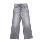 TBR Okayama King Denim 004 Ash Orange Washed Straight Jeans