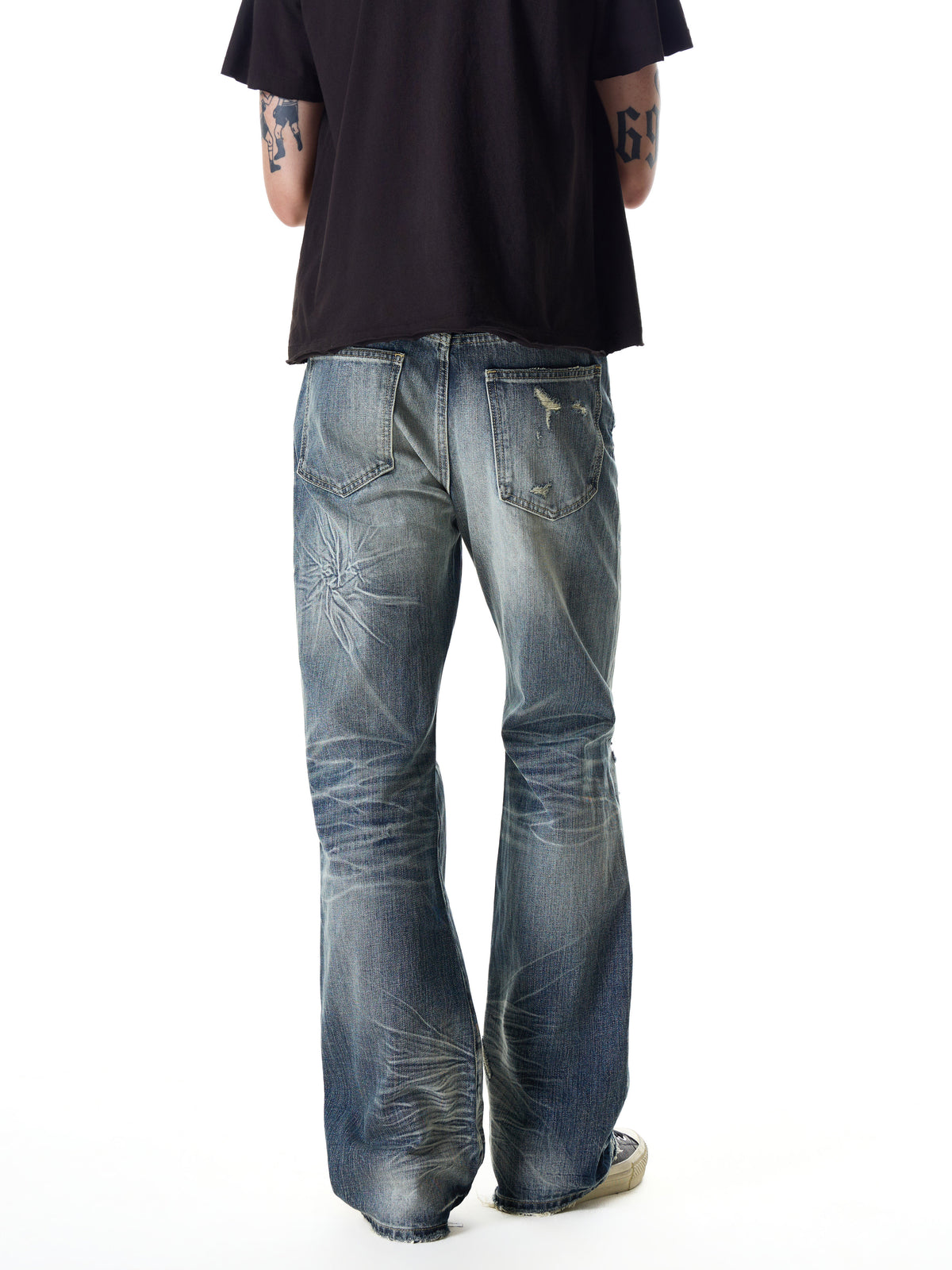 Wind09 Selvedge Mist Purple Washed 646 Jeans