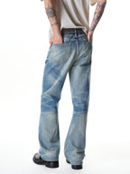 Wind10 Scratch Whisker Relaxed Jeans