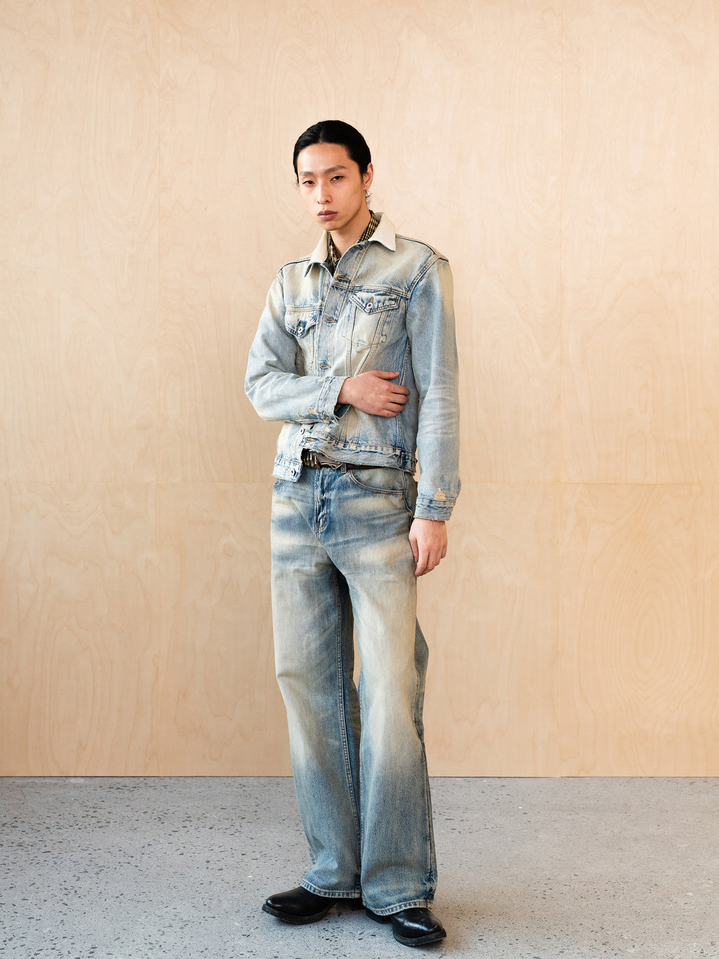 Nevada Cream Blue Jeans
