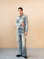 Nevada Cream Blue Jeans