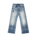 Wind03 Ice Flame Patch Washed Jeans