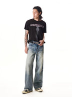 Haze Blue Washed Jeans