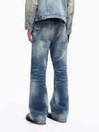 Wind05 Glacier Blue Washed Straight Jeans