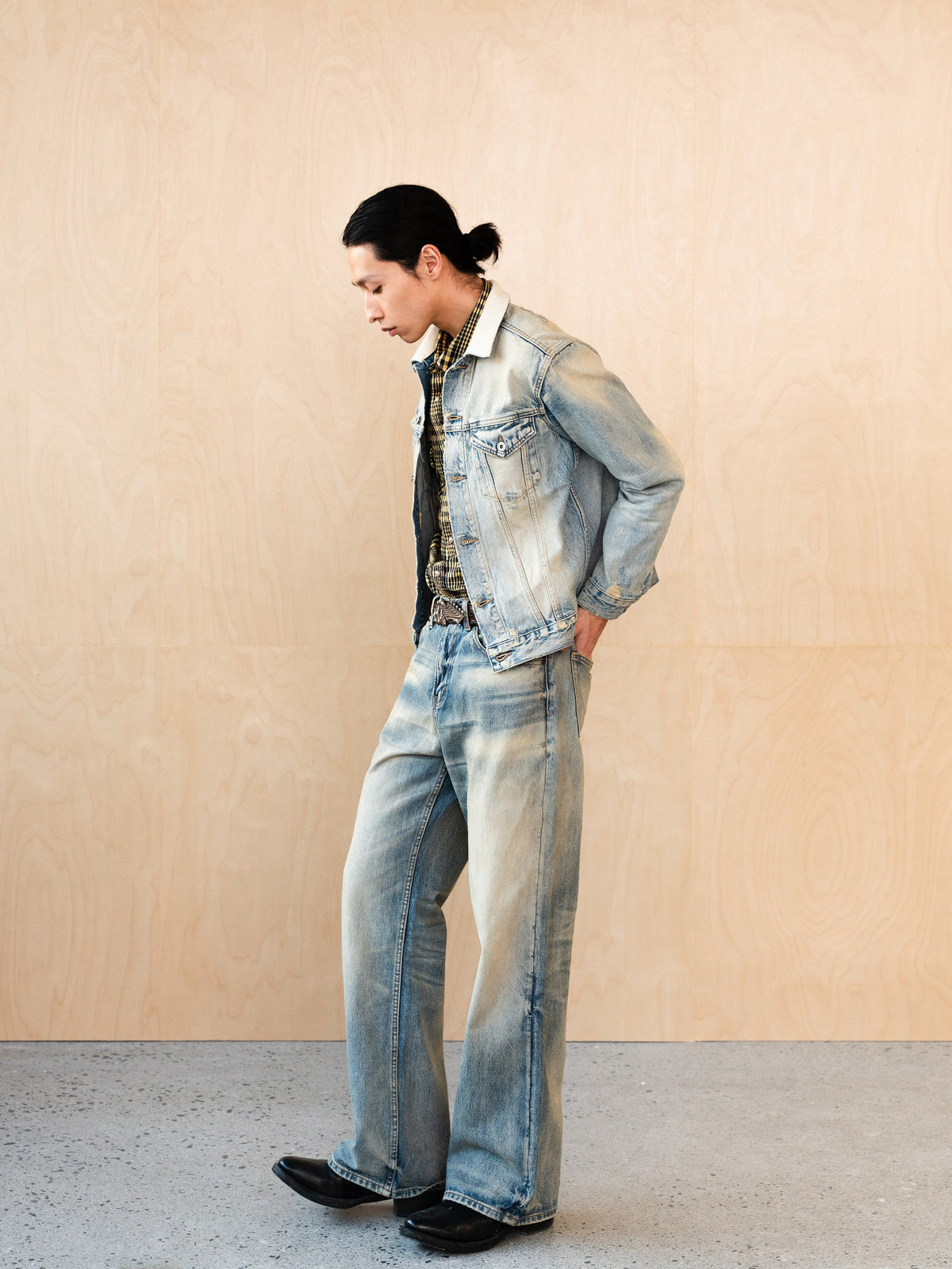 Nevada Cream Blue Jeans