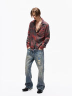 TBR ¡Á SOD Kurt Boro Embroidered Relaxed Straight Jeans
