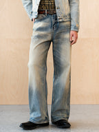Nevada Cream Blue Jeans
