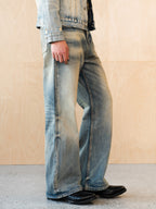 Nevada Cream Blue Jeans