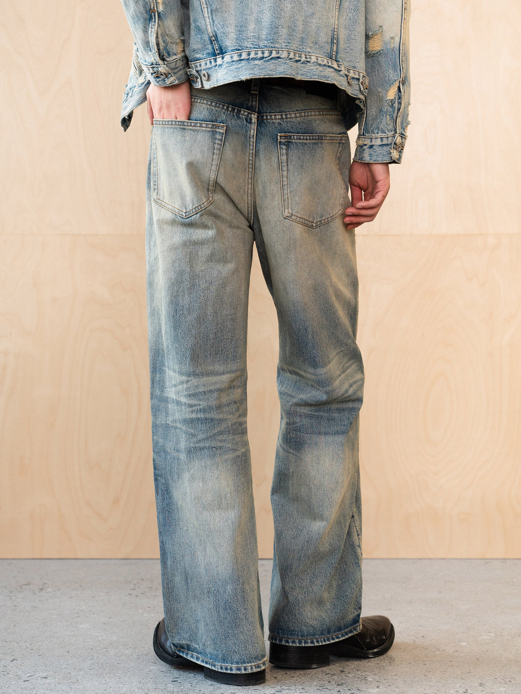 Nevada Cream Blue Jeans
