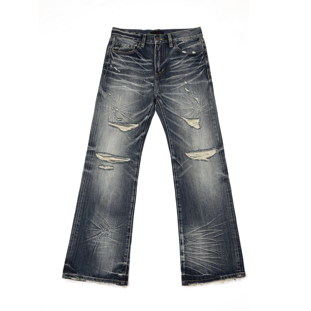 Wind09 Selvedge Mist Purple Washed 646 Jeans