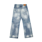Wind05 Glacier Blue Washed Straight Jeans