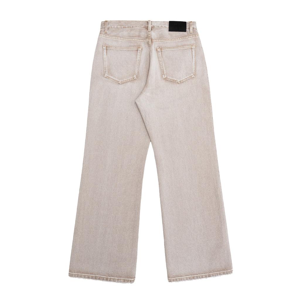 TBR Plaster Oat Washed Relaxed Straight Jeans