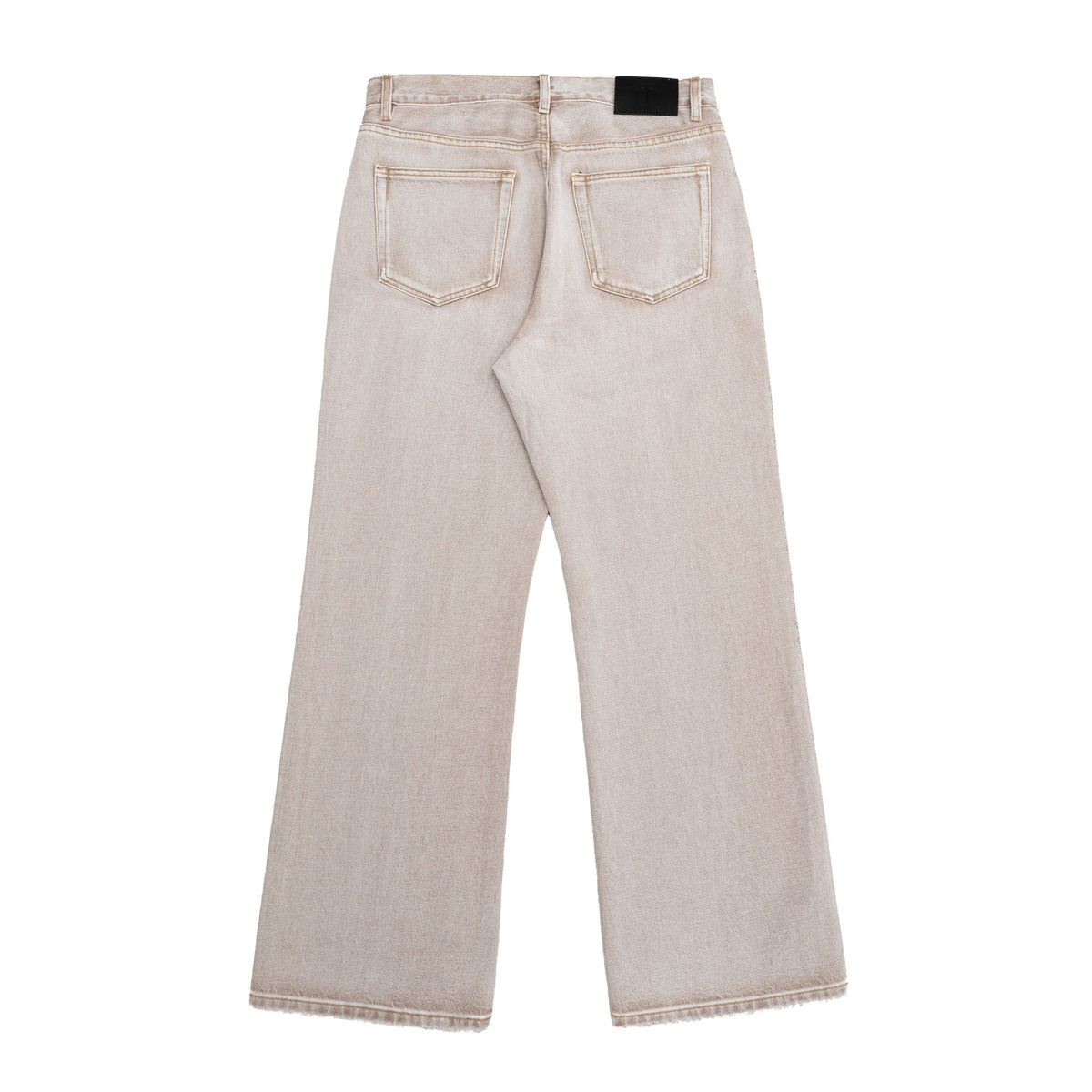 TBR Plaster Oat Washed Relaxed Straight Jeans