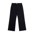 TBR Double-Dyed Black Selvedge Straight Jeans