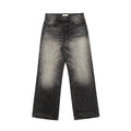 TBR Blade Grey Washed Straight Jeans