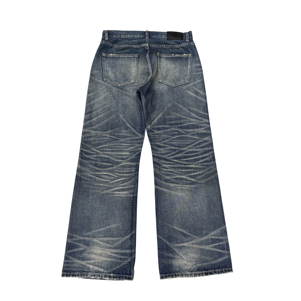 TBR Okayama Selvedge King Denim 003 Vintage Blue Washed Straight Jeans