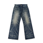 TBR Okayama Selvedge King Denim 003 Vintage Blue Washed Straight Jeans