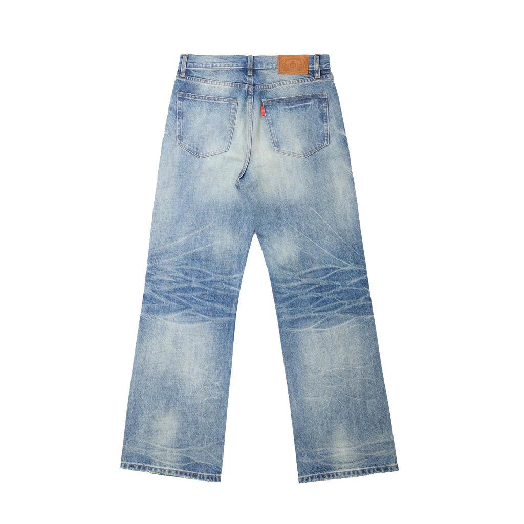 Wind01 Frost Blue Straight Jeans