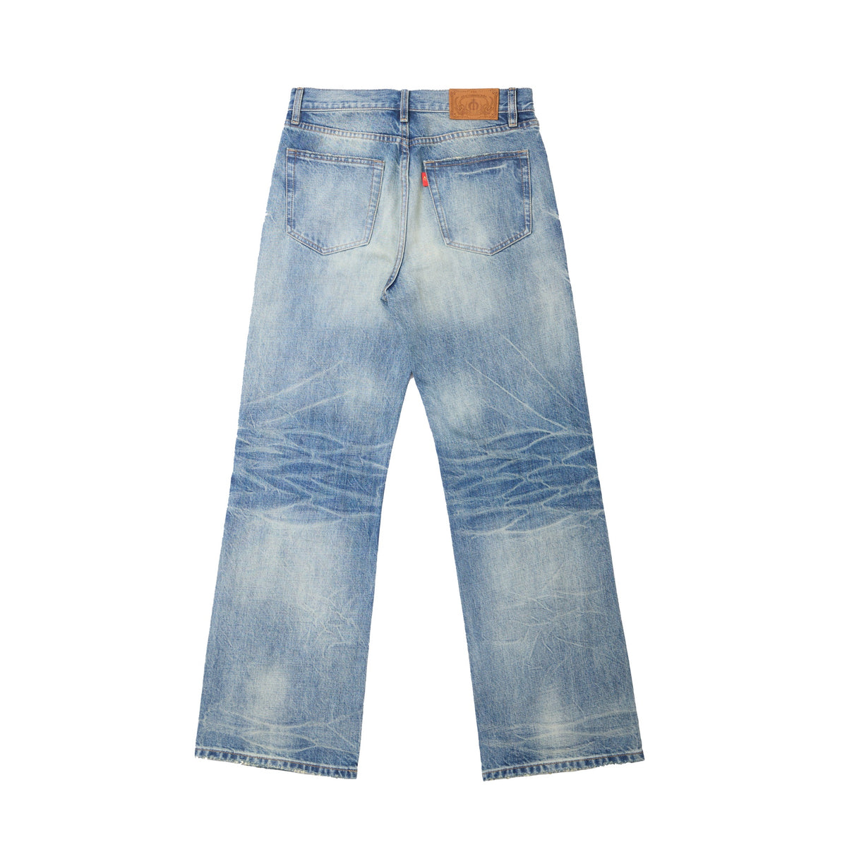 Wind01 Frost Blue Straight Jeans