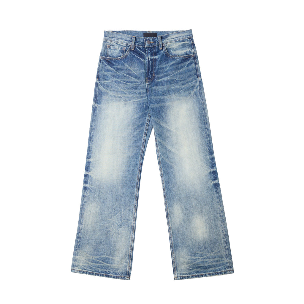 Wind01 Frost Blue Straight Jeans
