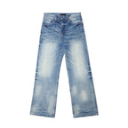 Wind01 Frost Blue Straight Jeans