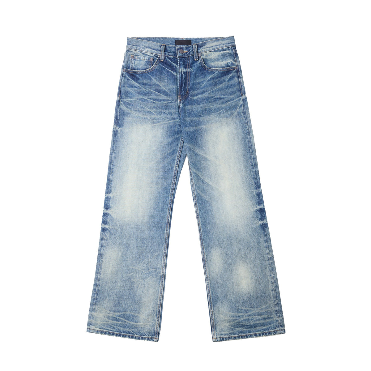 Wind01 Frost Blue Straight Jeans