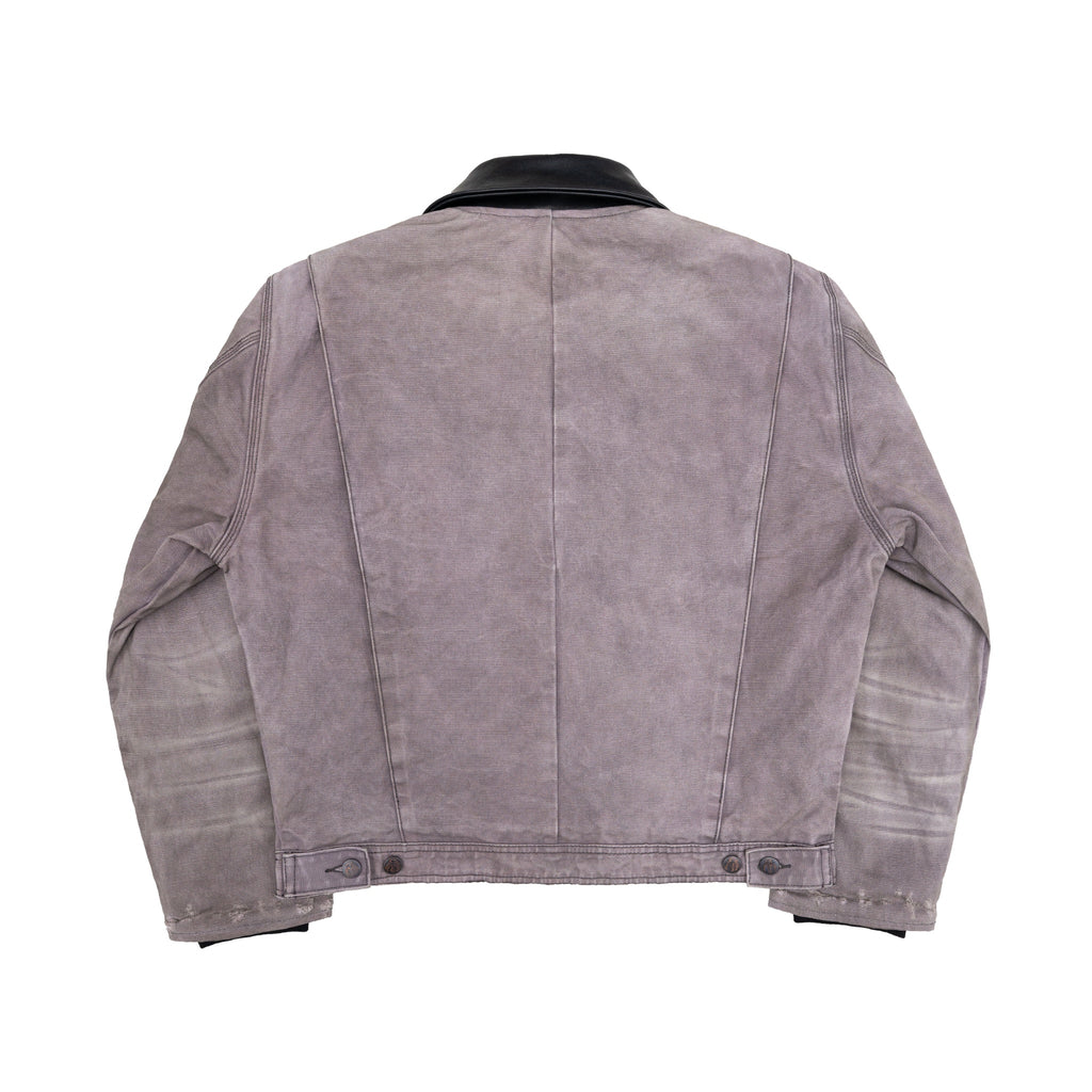 Washed Violet Boro Distressed Canvas Jacket