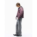 TBR Okayama King Denim 004 Ash Orange Washed Straight Jeans