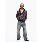 TBR Okayama King Denim 004 Ash Orange Washed Straight Jeans