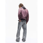 TBR Okayama King Denim 004 Ash Orange Washed Straight Jeans