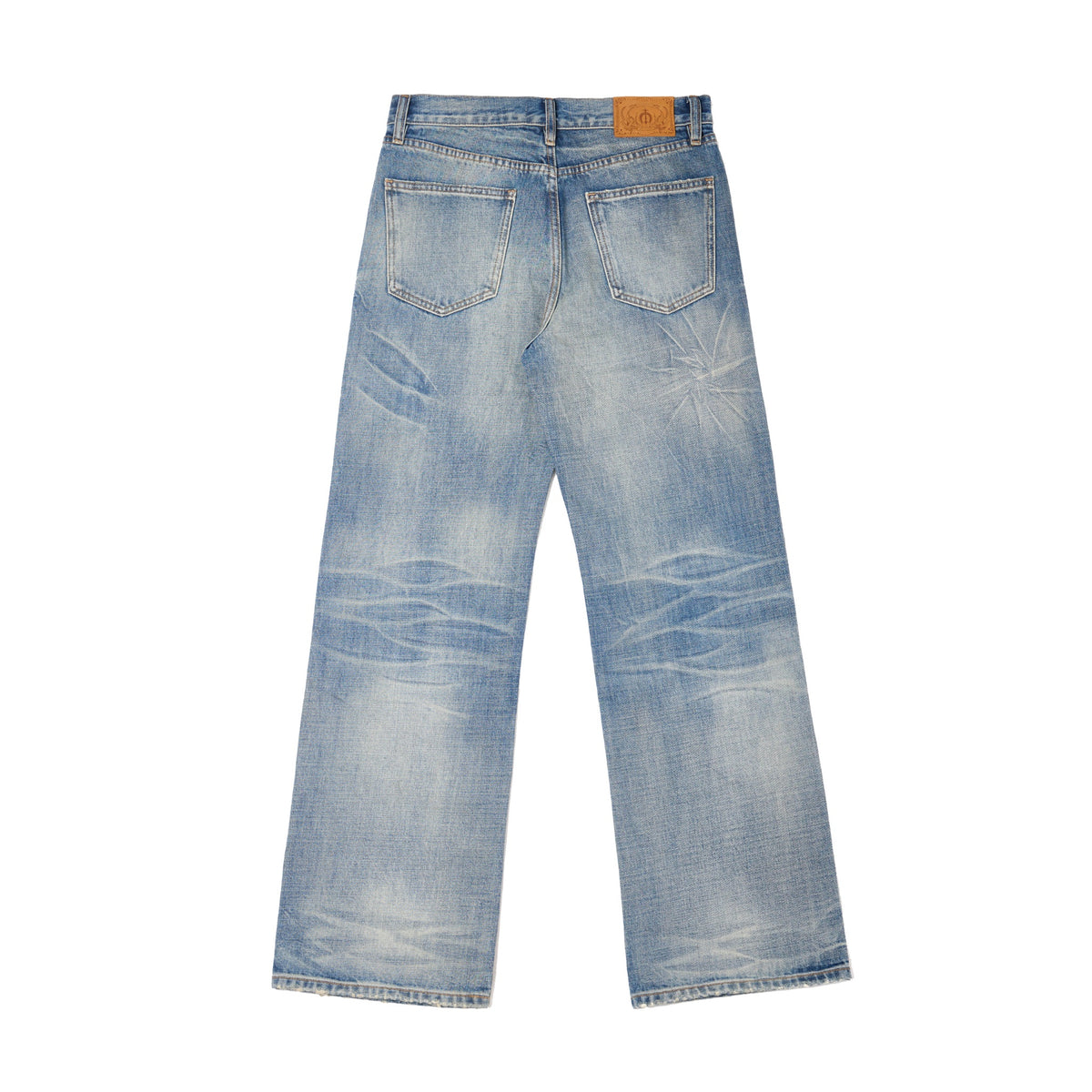 Wind10 Scratch Whisker Relaxed Jeans