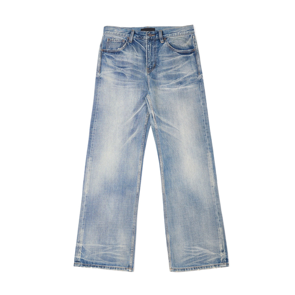 Wind10 Scratch Whisker Relaxed Jeans