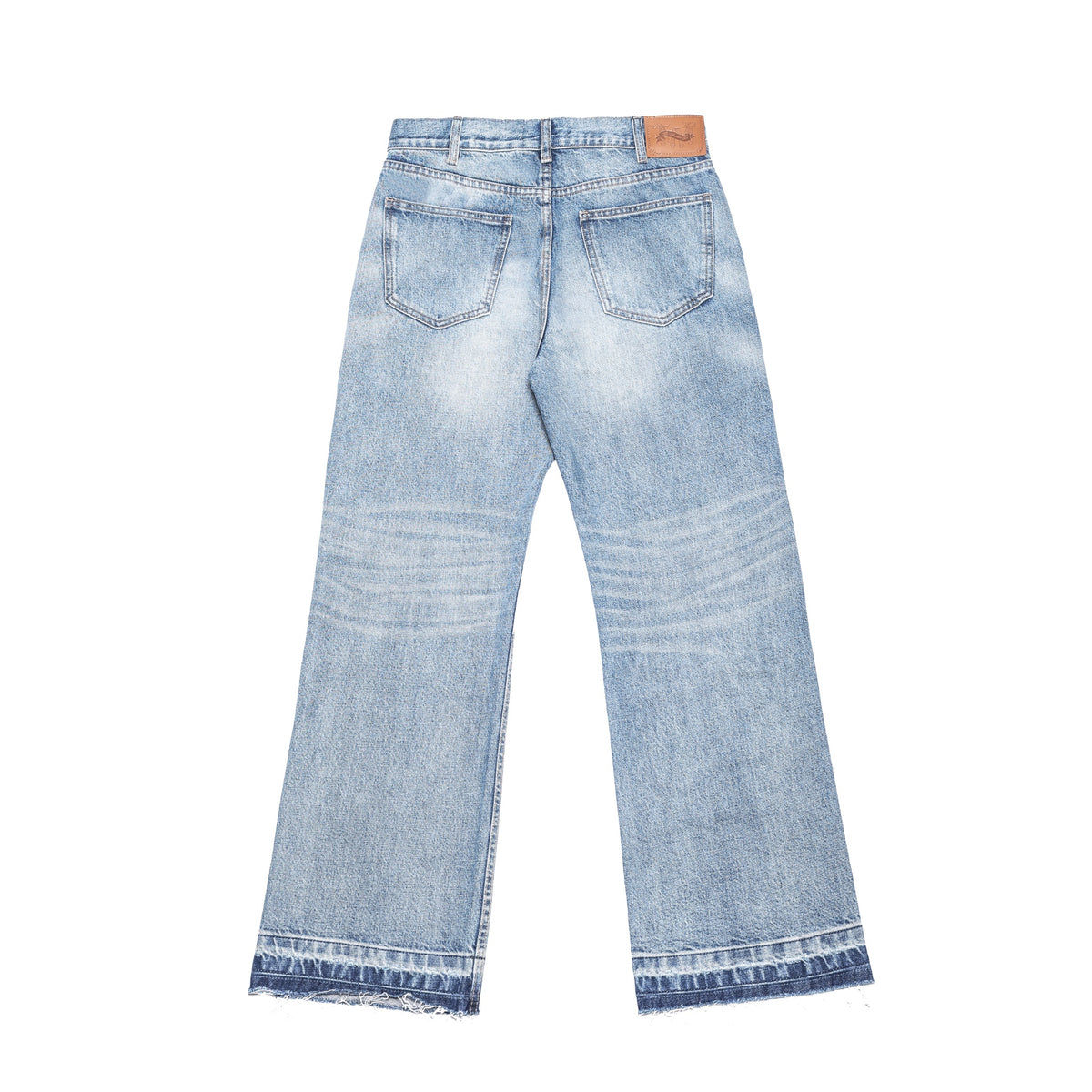 TBR 001 Okayama Selvedge Frost Blue Straight Jeans